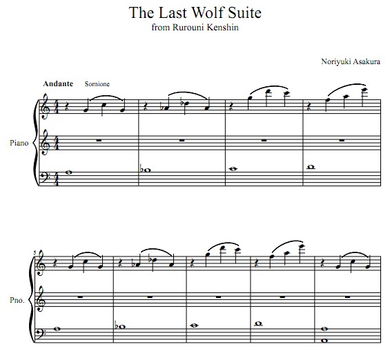 The Last Wolf Suite ~ Shishio Makoto no Kumikyoku 