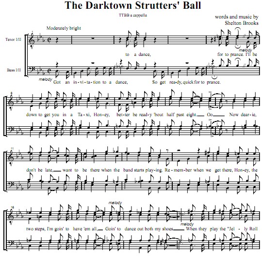 ްϳ The Darktown Strutters'Ball