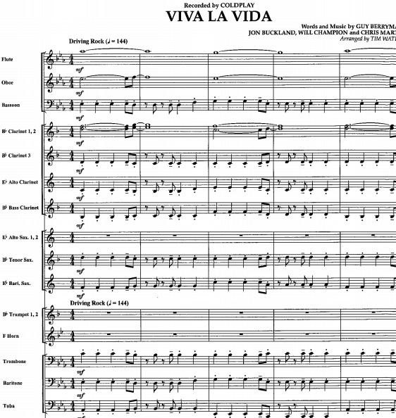 Coldplay Viva La Vidaֶ+