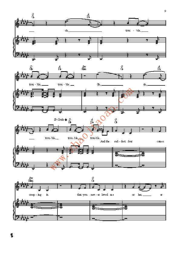 i knew you were trouble