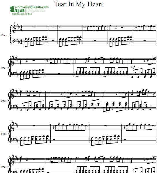 twenty one pilots: Tear In My Heart