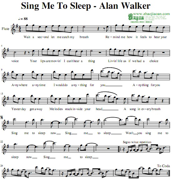 Alan Walker - Sing Me To Sleep