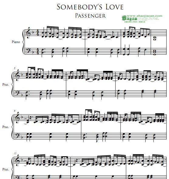 Passenger  Somebody&rsquo;s Love������