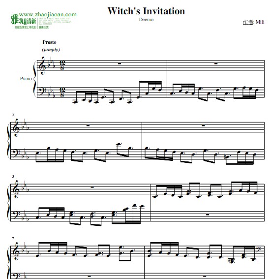 Mili - Witch's Invitation