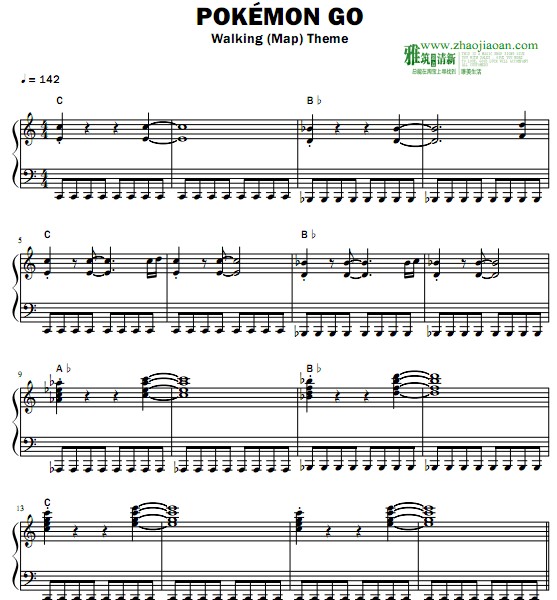 Pokemon Go – Walking (Map) 