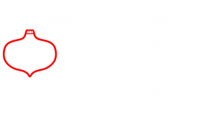 how to draw christmas bulbs step 1