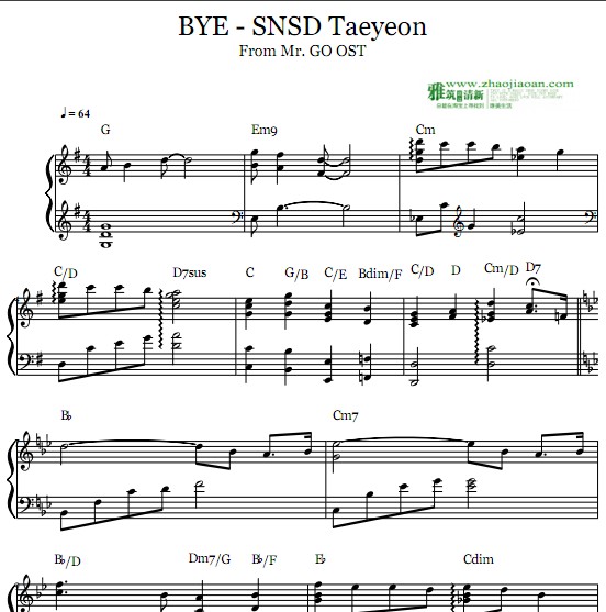 ̩TaeYeon- Bye