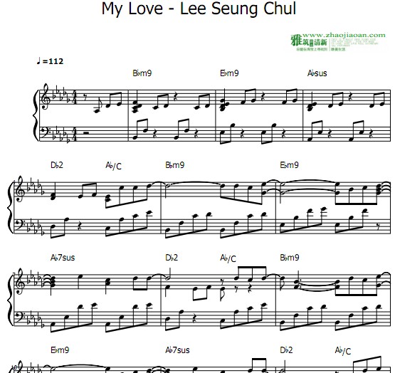 Lee Seung ChulMy love
