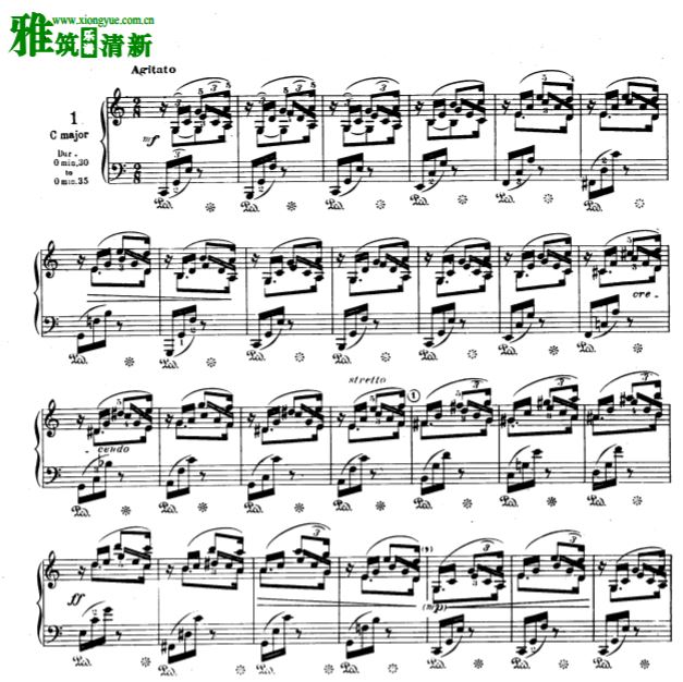 肖邦二十四首前奏曲Op.28钢琴谱全集柯尔托教学版