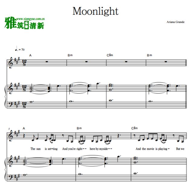 Ariana Grande Moonlight