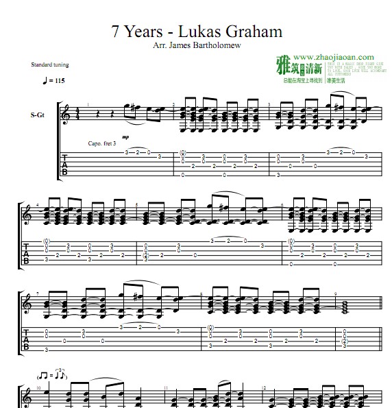 James Bartholomew 7 Years