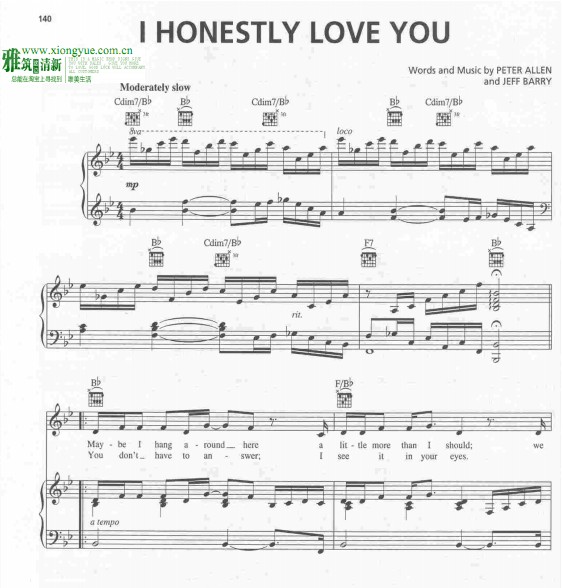 Olivia Newton Johnson - I Honestly Love Youٰ