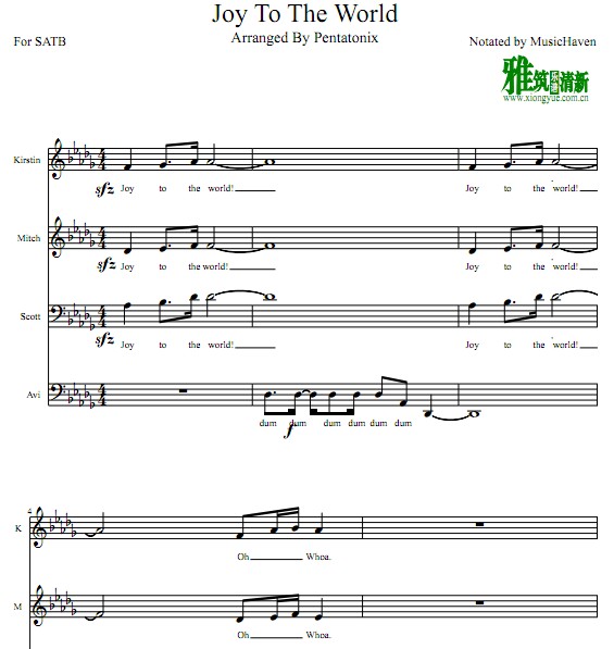 Pentatonix - Joy to the World