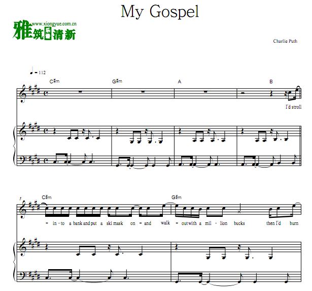 Charlie Puth ·˹ My Gospelٵ