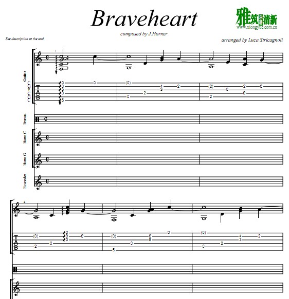 Luca Stricagnoli ָ Braveheart