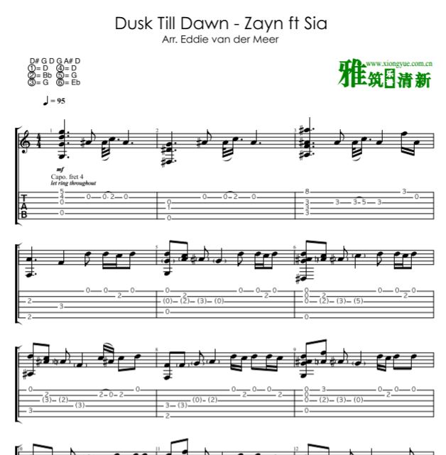 Eddie Van Der Meer Dusk Till Dawn Zayn ft.Sia