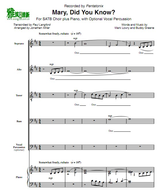 Pentatonix Mary Did You Knowϳٰ