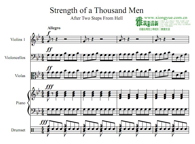Strength of a Thousand Menָٹ