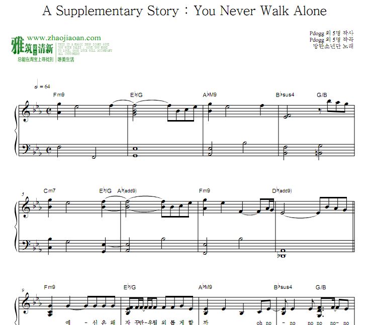 BTS A Supplementary Story:You Never Walk Alone