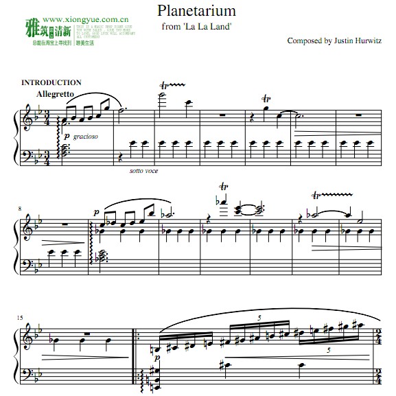 La la land ֮ Planetarium 