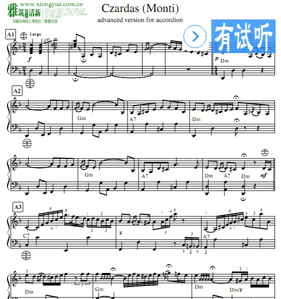 Czardas (Monti)ַ