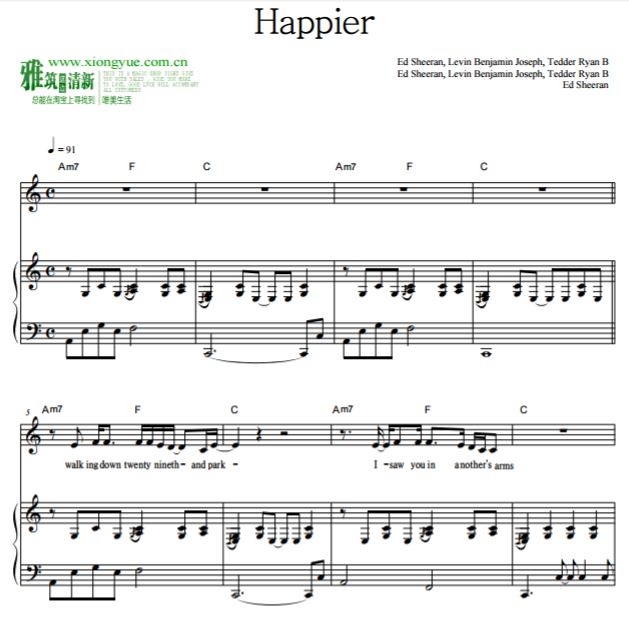 Ed Sheeran - Happier ٰ ԭ