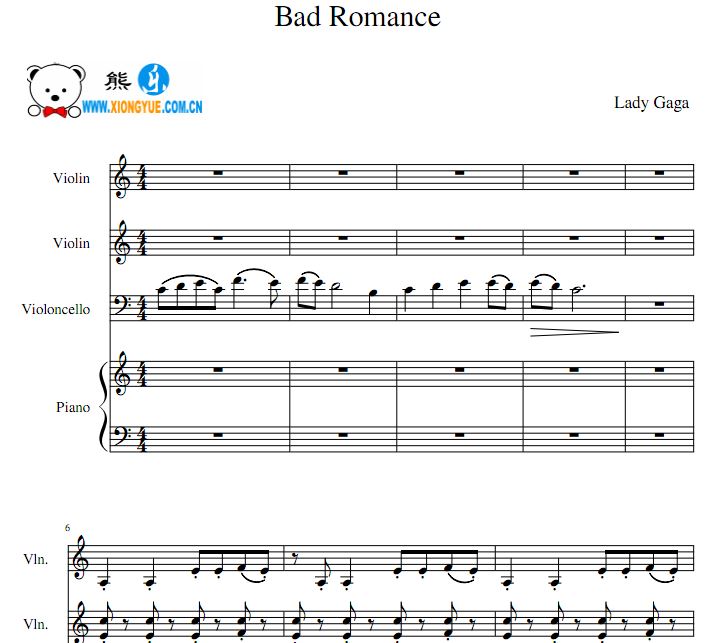 Lady Gaga - Bad Romance˫Сٴٸٺ