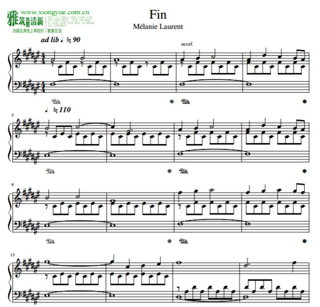 Melanie Laurent - Fin