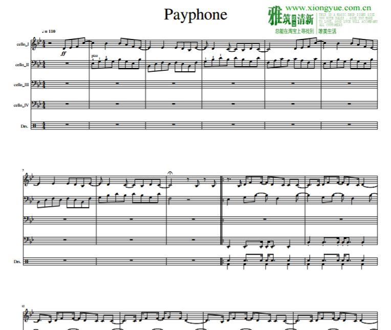 Maroon 5 - Payphoneno(no rap)�������������ʿ�İ�����