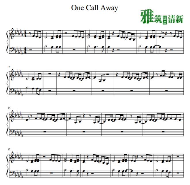 Charlie Puth·˹ One Call Away