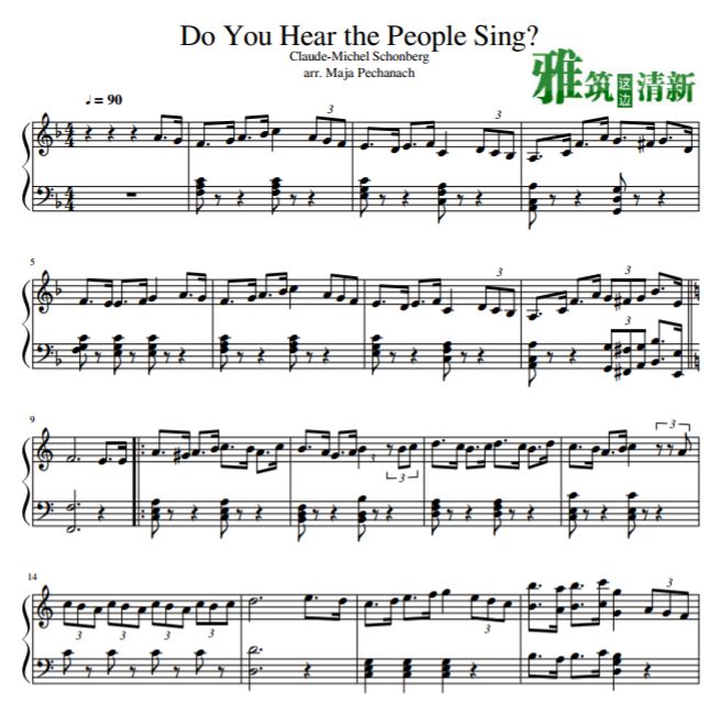  Do You Hear the People Sing