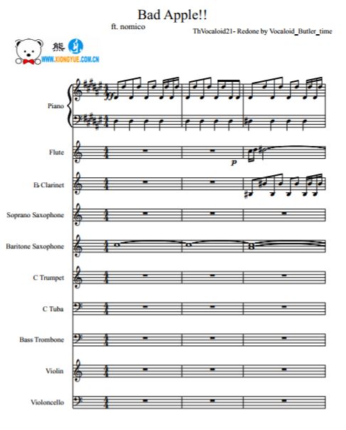 Bad Apple�����ֺ�������