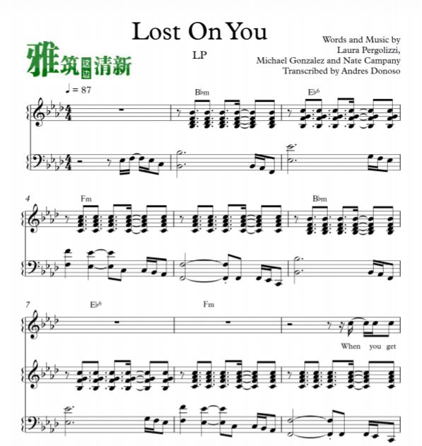LP - Lost On You���ٶ�����