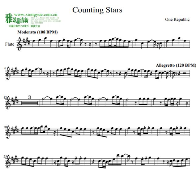 One Republic - Counting Stars������