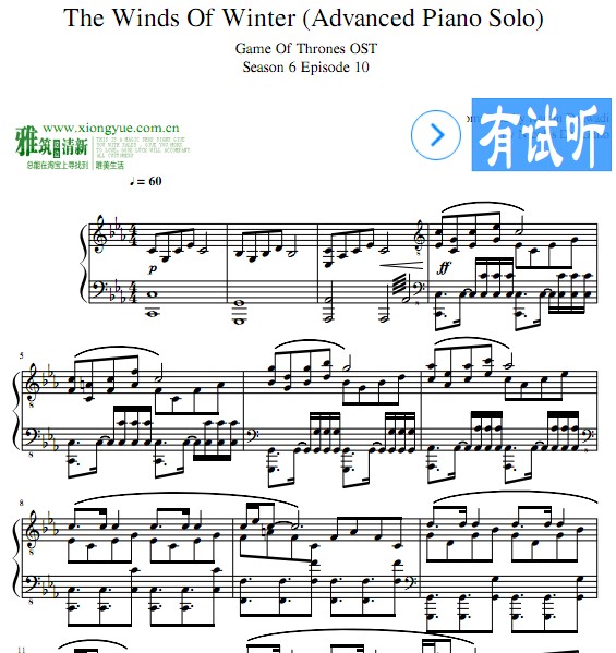  Game of Thrones - The Winds of Winter