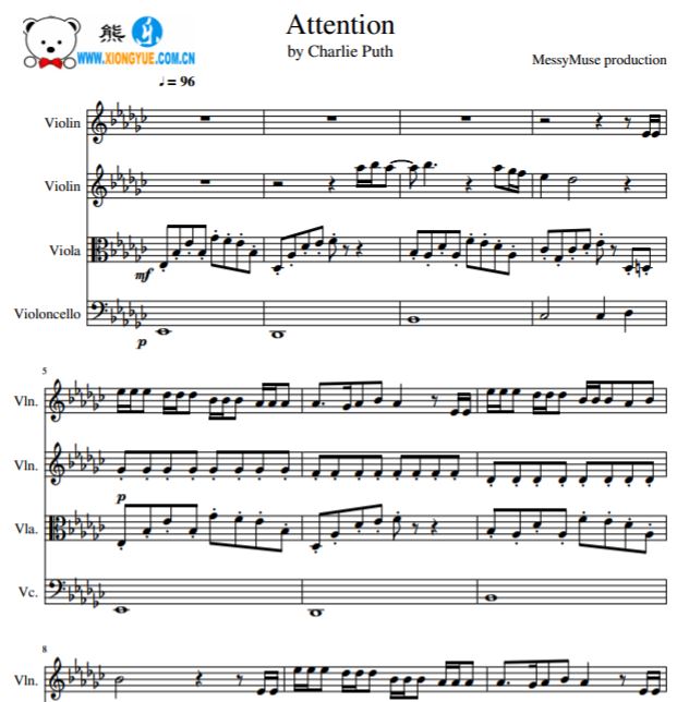 ˹Charlie Puth - Attention+