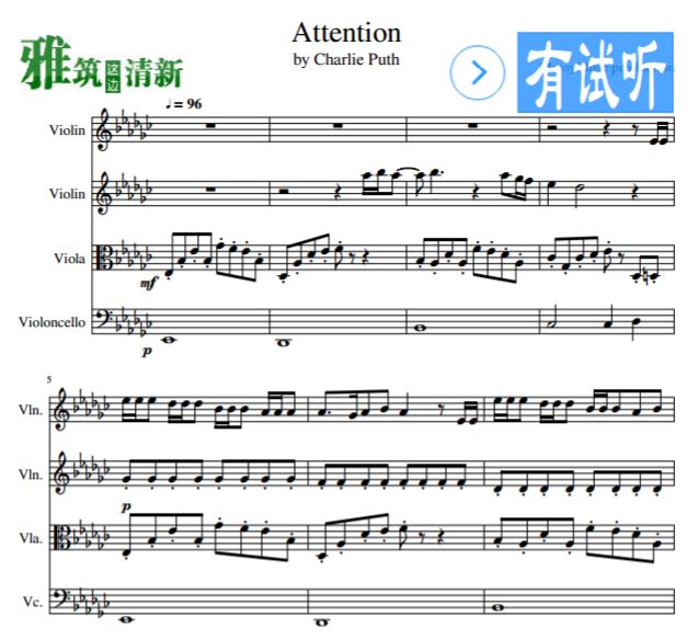 Charlie Puth - Attention