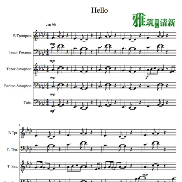 ıLucky Chopsֶ Hello Brass Bandͭ