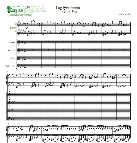 ólafur Arnalds - Lag fyrir Ömmu 