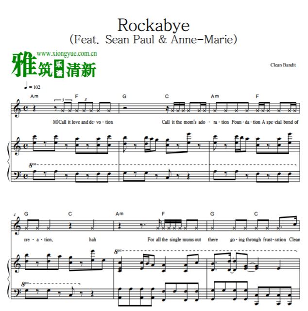 Clean Bandit - Rockabye ٵ