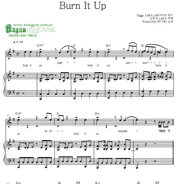 wanna one - burn it upٰ