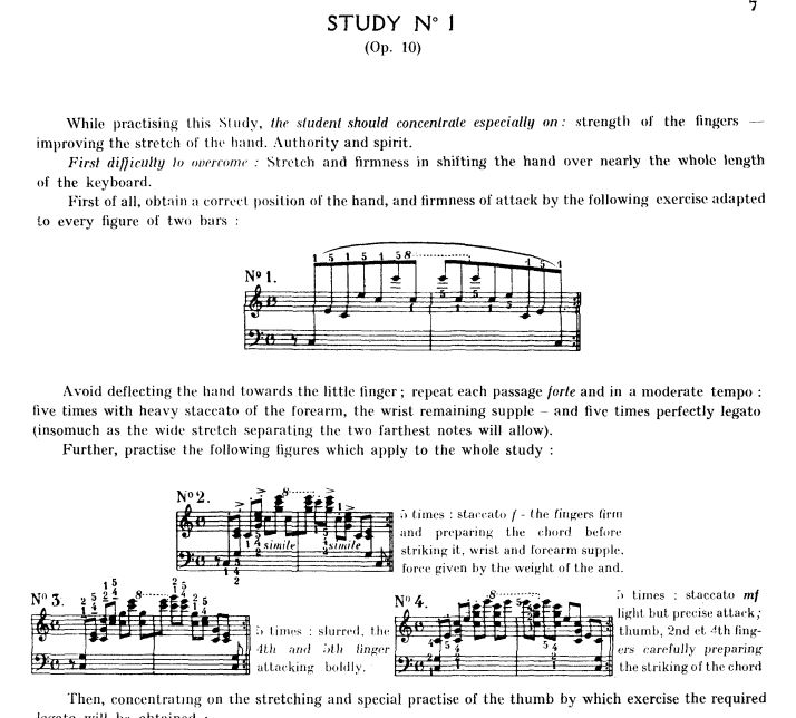  肖邦钢琴练习曲12首 OP.10 柯尔托教学版 原版电子书