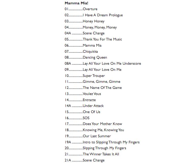 ѽ ־ Mamma Mia ָٰ 302ҳ