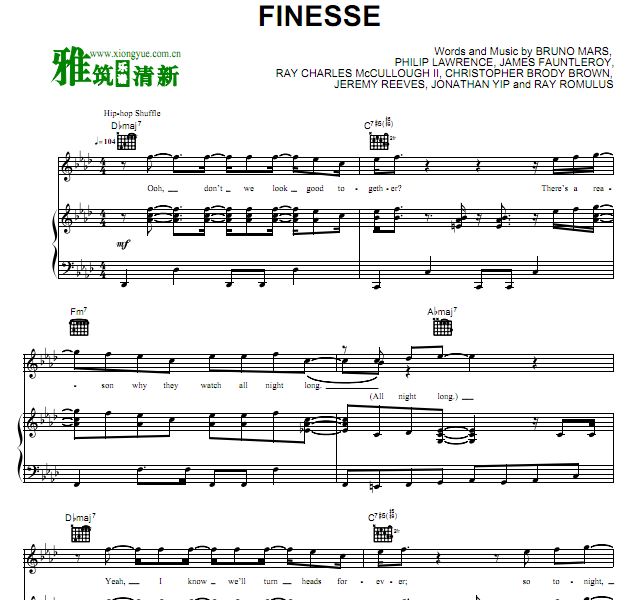 Bruno Mars - FINESSEٰ