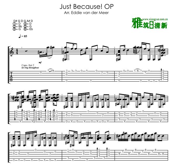 Eddie Just Because! OP 