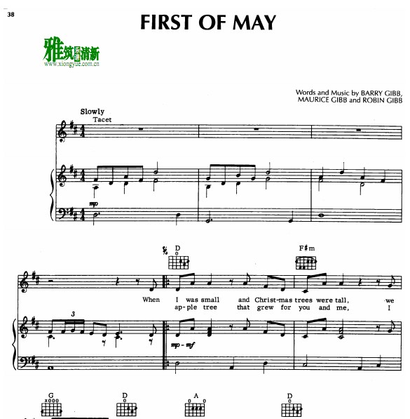 Bee Gees - First of May