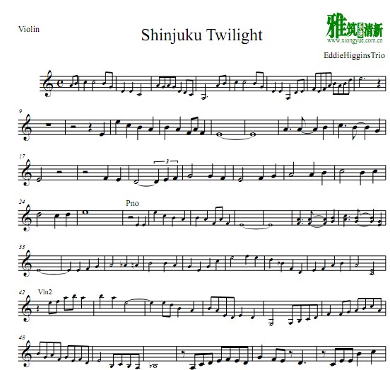 eddie higggins trio - Shinjuku Twilight С