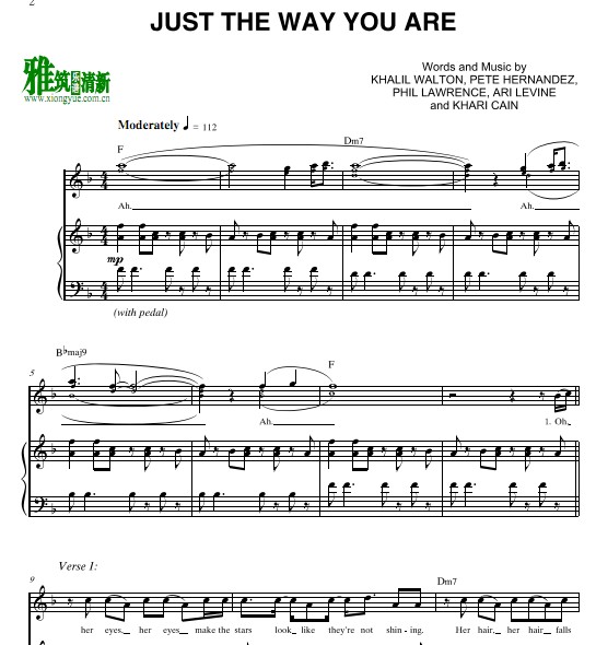 Bruno Mars - Just the Way You Areٰ