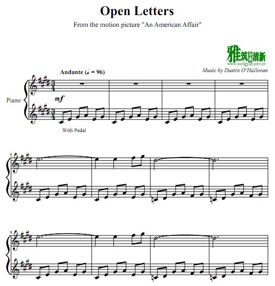 Dustin O'Halloran - Open Letters