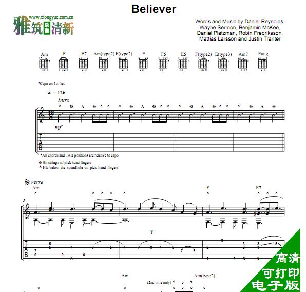 Andrew Foyԭ漪 Believer ָ